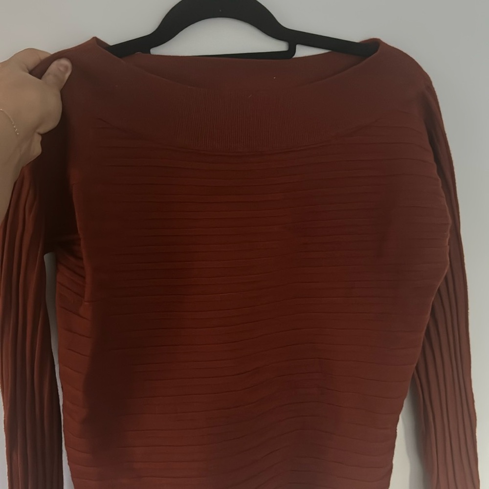 Dark Orange sweater